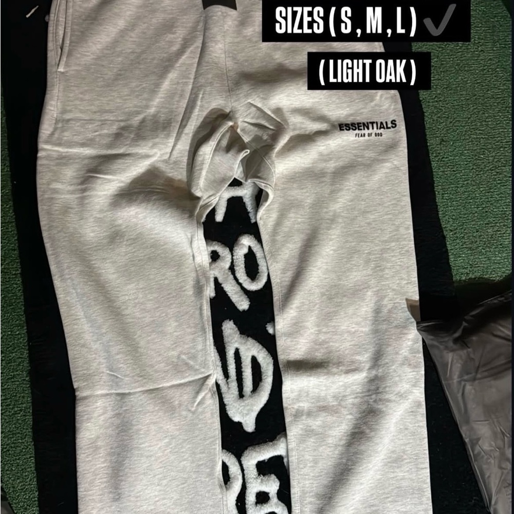 Essentials Kids Light Oak Joggers